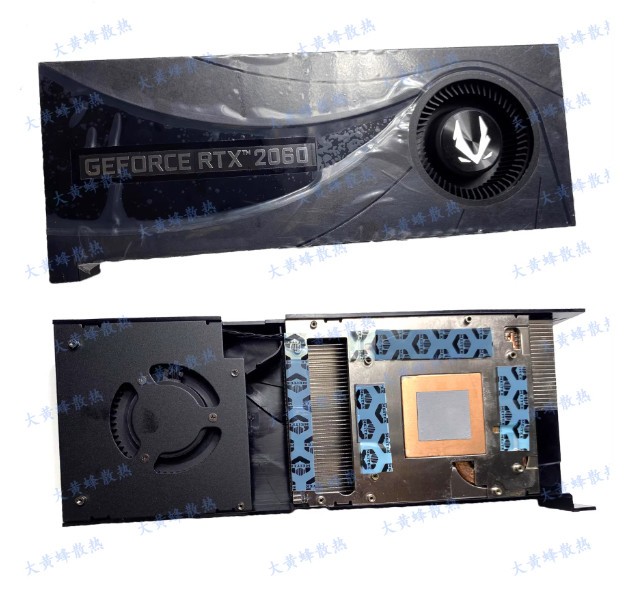 Graphics Card Heat Sink For ZOTAC Public Edition GeForce RTX2060 2070 8GB Blower