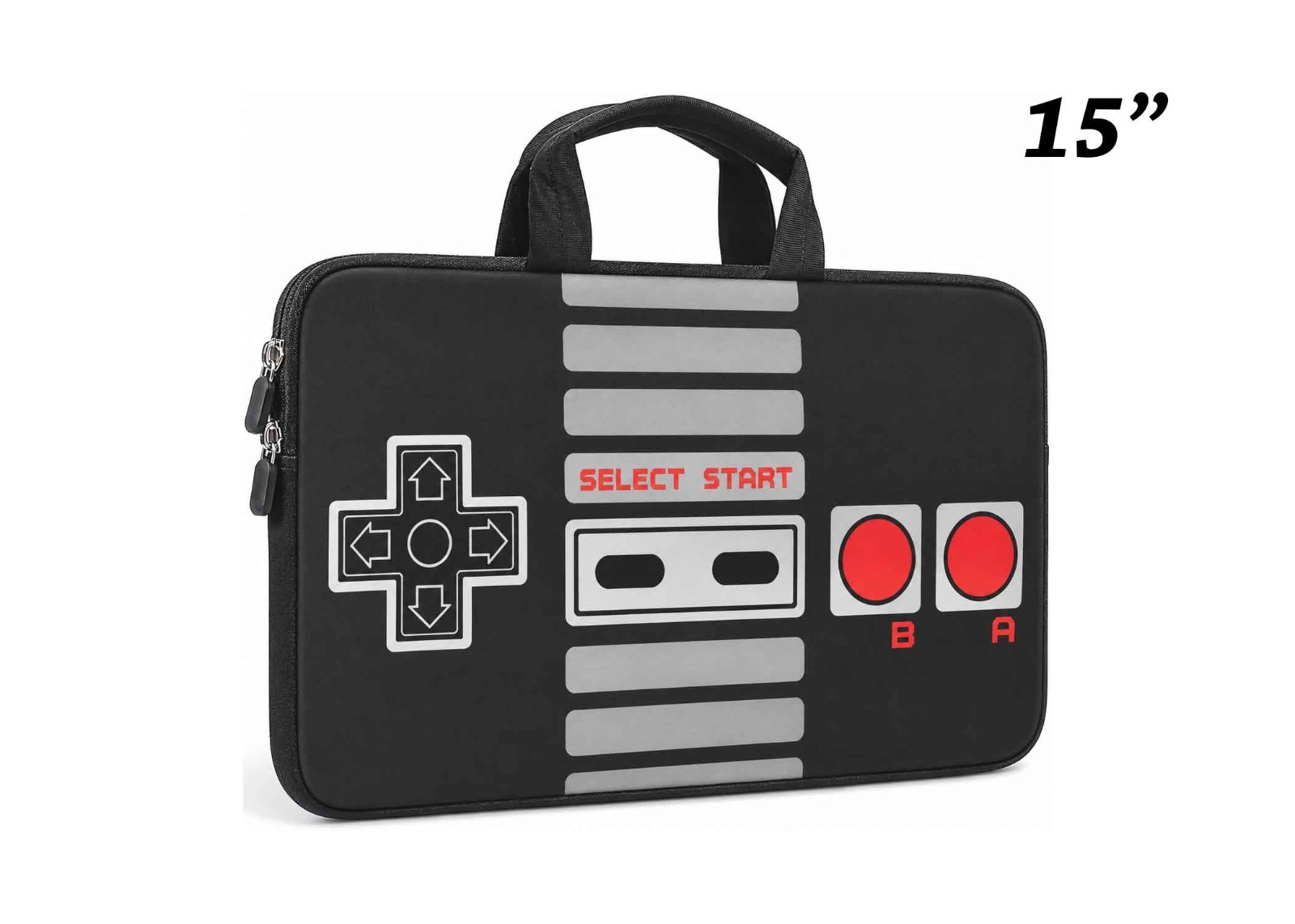 Retro NES Controller Design Laptop Sleeve Case