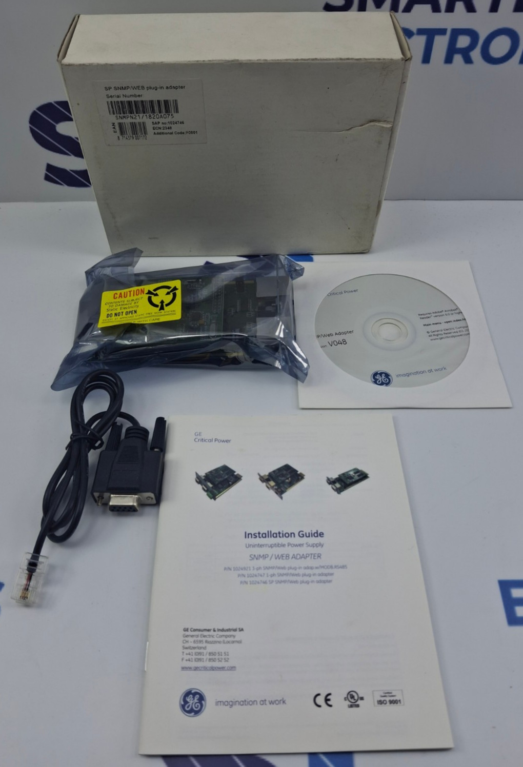 SNMPN21	GE Digital Energy	SNMP/WEB Plug In Adapter 1024746