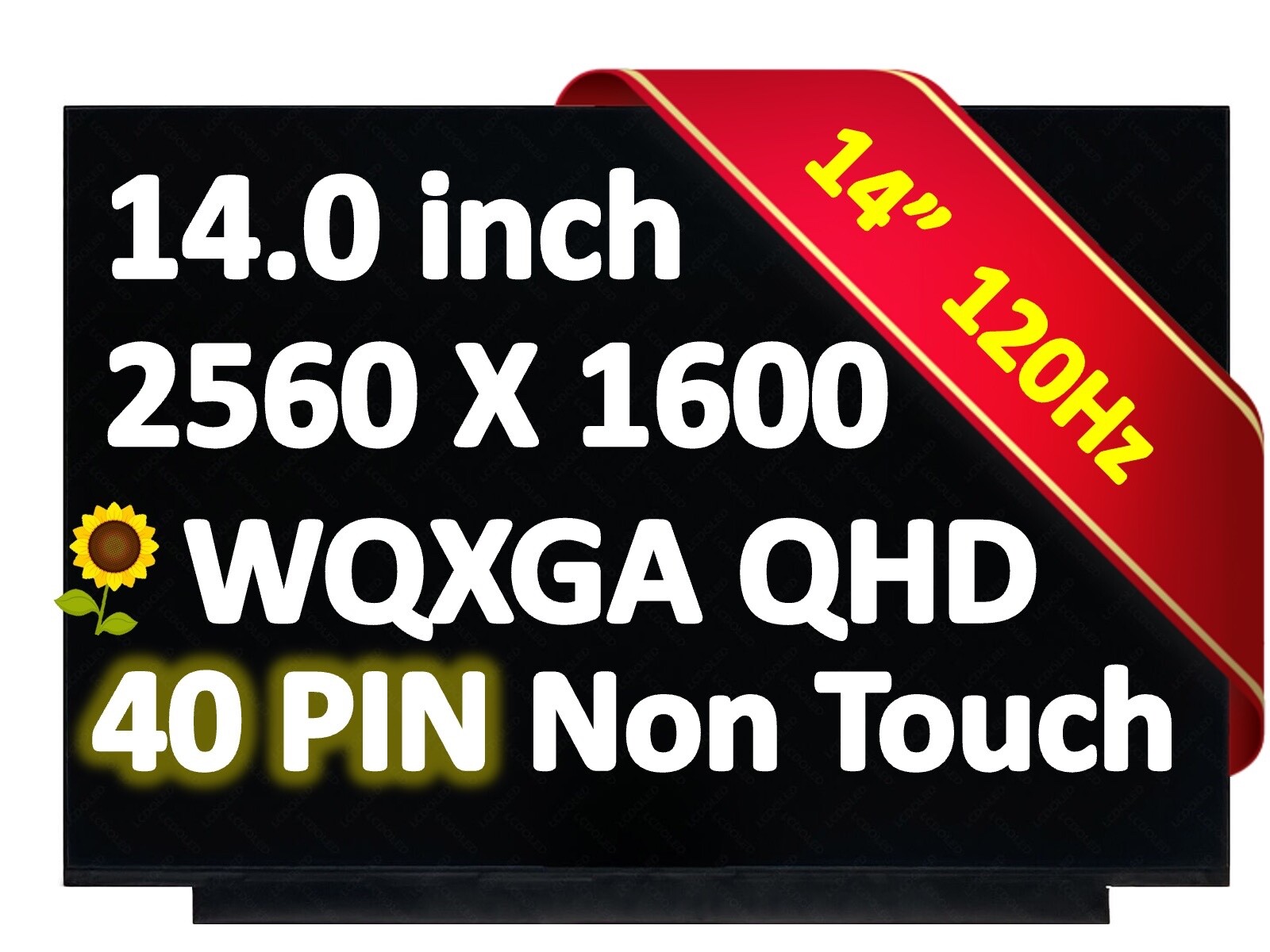 TL140ADXP01-00 TL140ADXP01 00 14.0'' 200Hz LCD Screen Panel Matrix 2560*1600 EDP