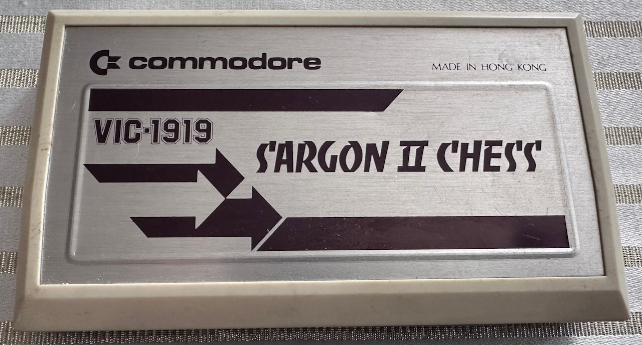Commodore VIC-1919 SARGON II CHESS Module