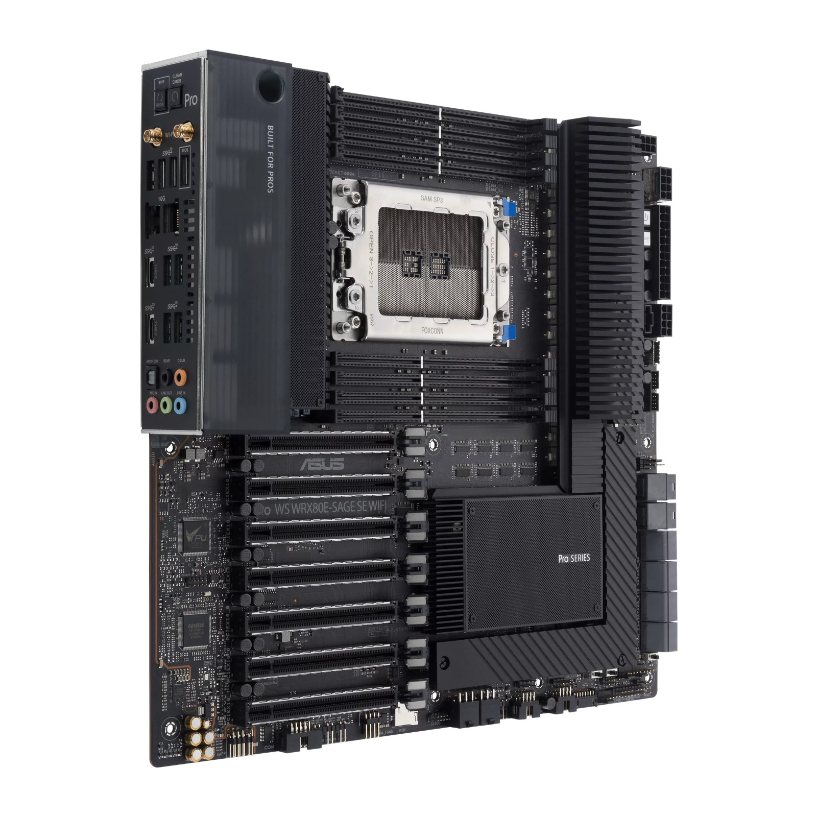 ASUS Pro WS WRX80E-SAGE SE WIFI Motherboard AMD WRX80 sWRX8 DDR4 E-ATX