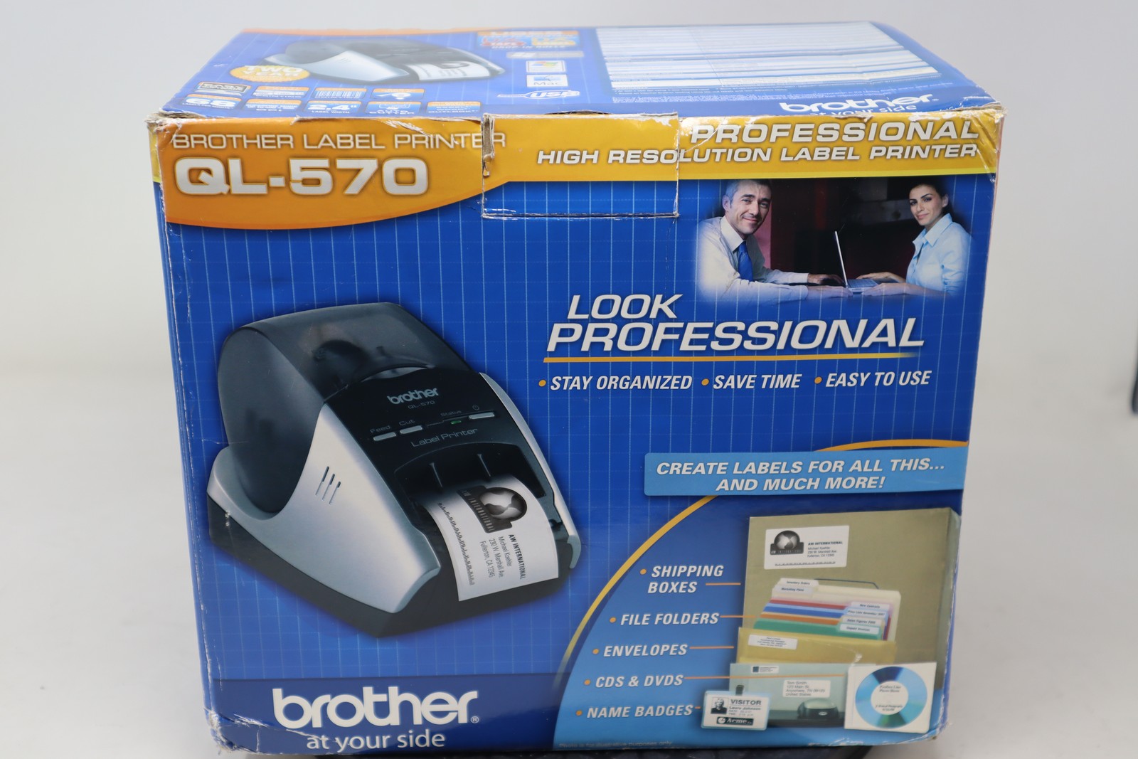 Brother QL-570 Professional High Resolution Label Printer