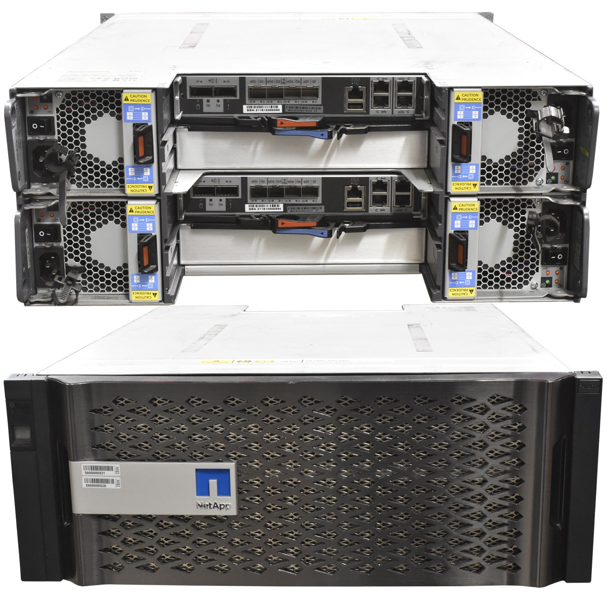 NetApp FAS2554 Disk Shelf 4U NAJ-0801 24x LFF SAS 2x 10Gb Controllers 111-01324+C