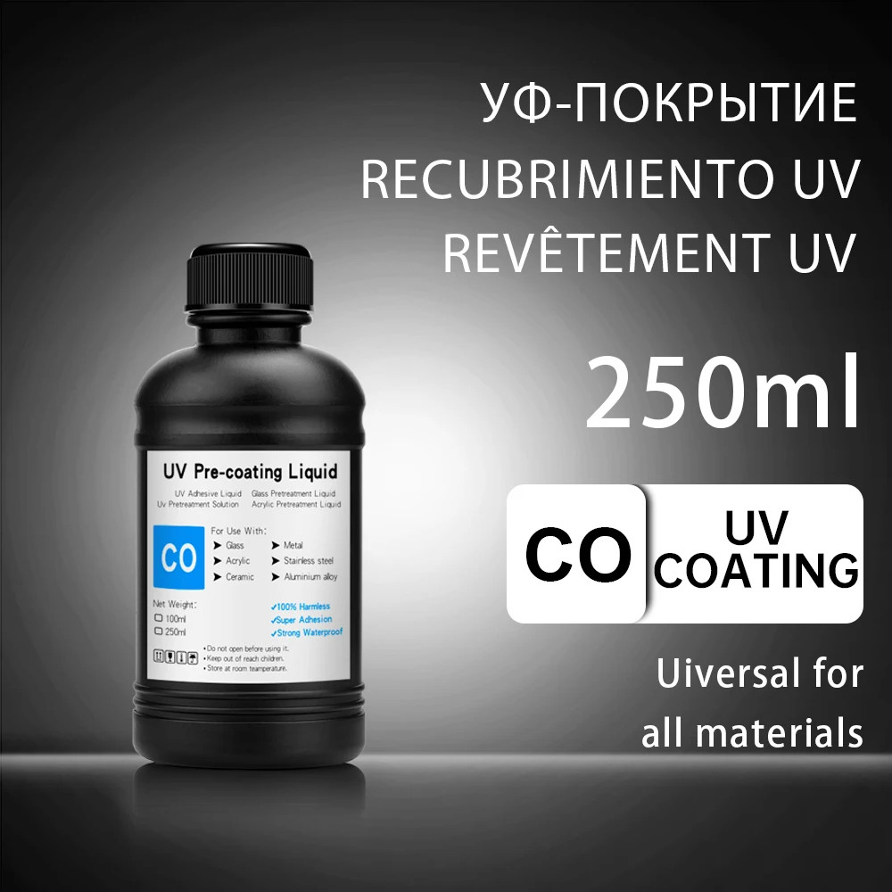 UV Pre-Coating Primer For Printing on Glass Ceramic and Acrylic Metal Wood