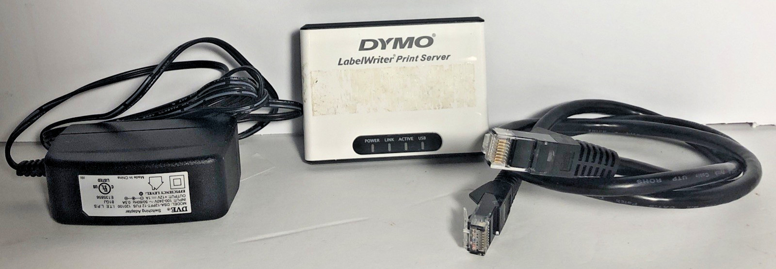 DYMO LabelWriter Print Server with Power Adapter and Cat Cable