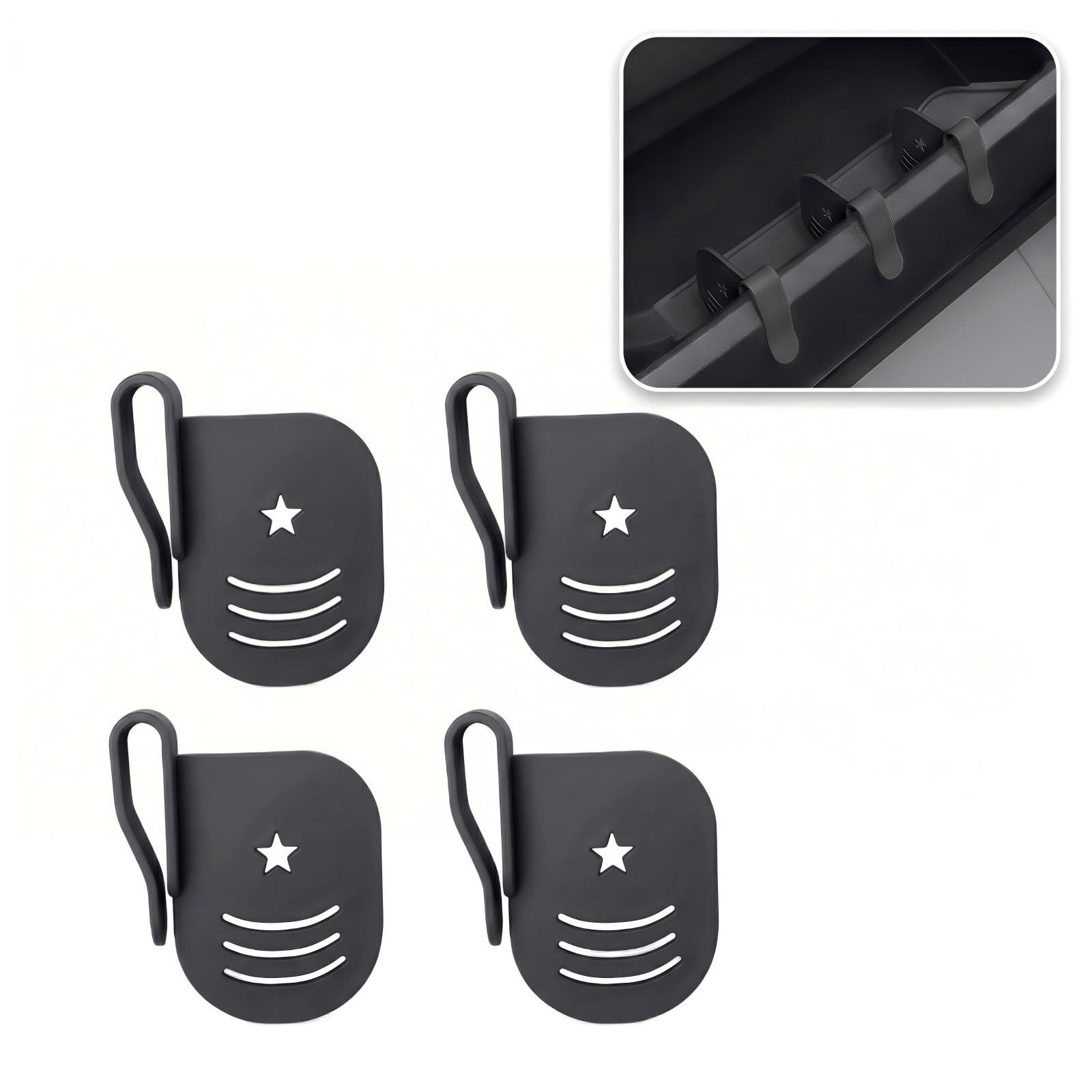 4 PCS Car Door Side Storage Partition, Divider Baffle Car Side Organizer, Car...