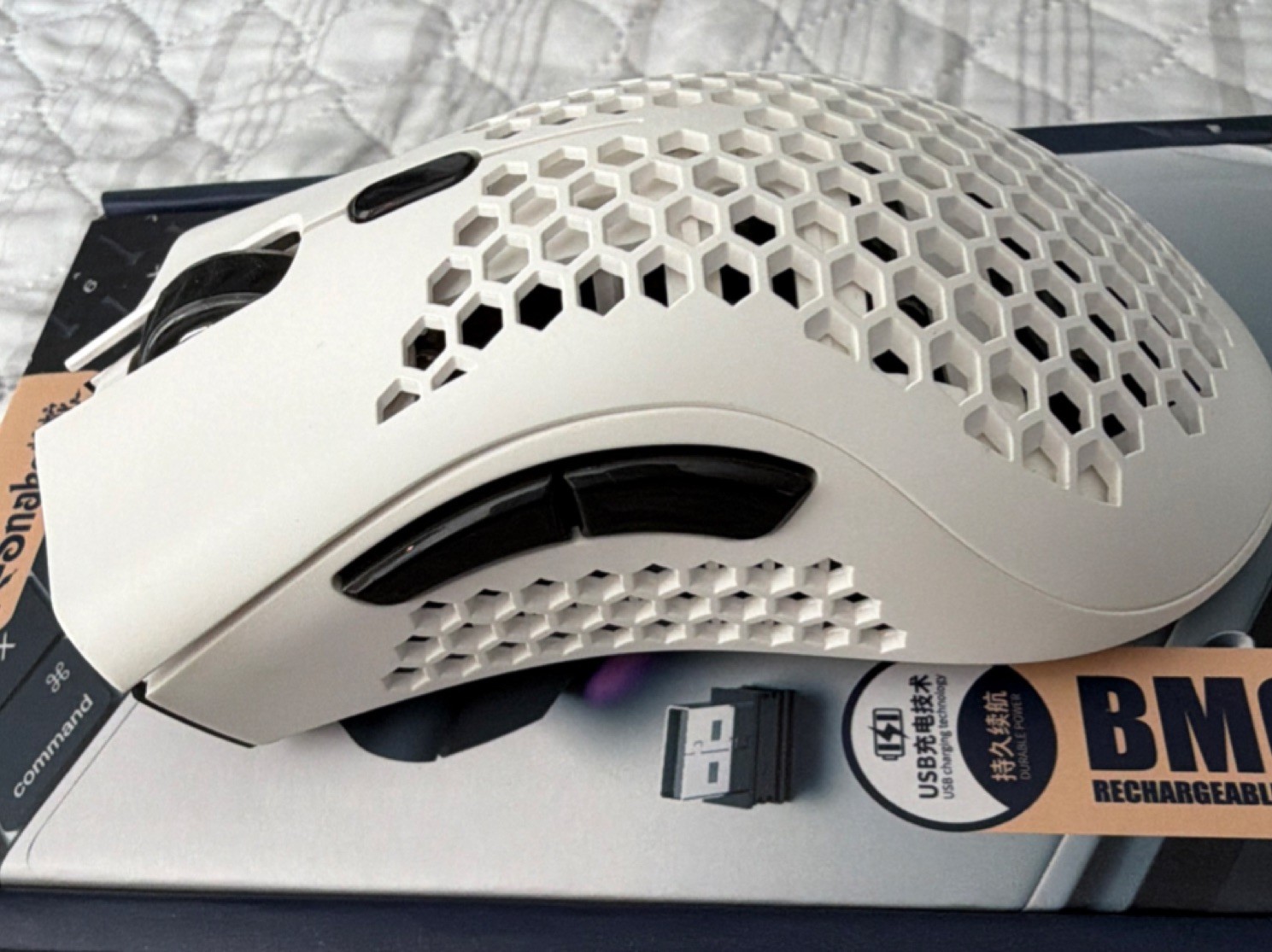 K-Snake BM600 Wireless Rechargeable Optical Gaming Mouse 10000 DPI 7-Button
