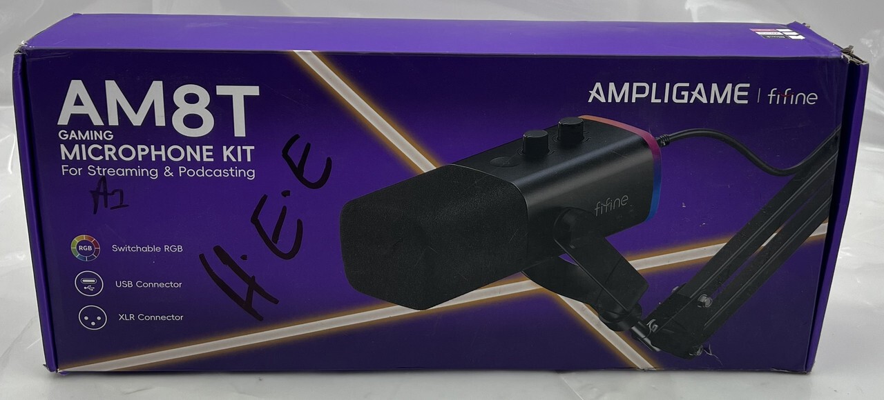 FIFINE AMPLIGAME AM8T GAMING MICROPHONE KIT STREAMING & PODCASTING AM8T024003