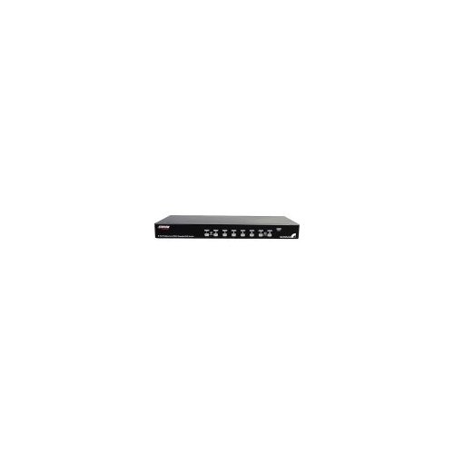 StarTech SV831DUSBUK 8 Port Rack Mount USB KVM Switch Black