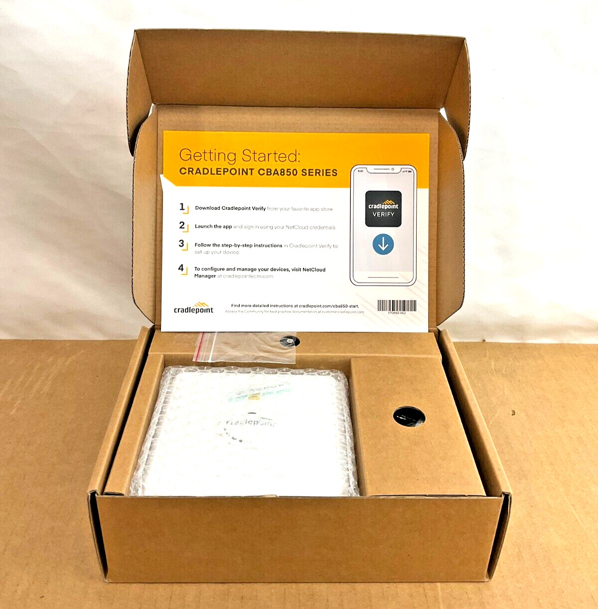 CradlePoint NetCloud Essentials (CBA850/1 year subscription) BB1-0850LP6-N0N ❤️️