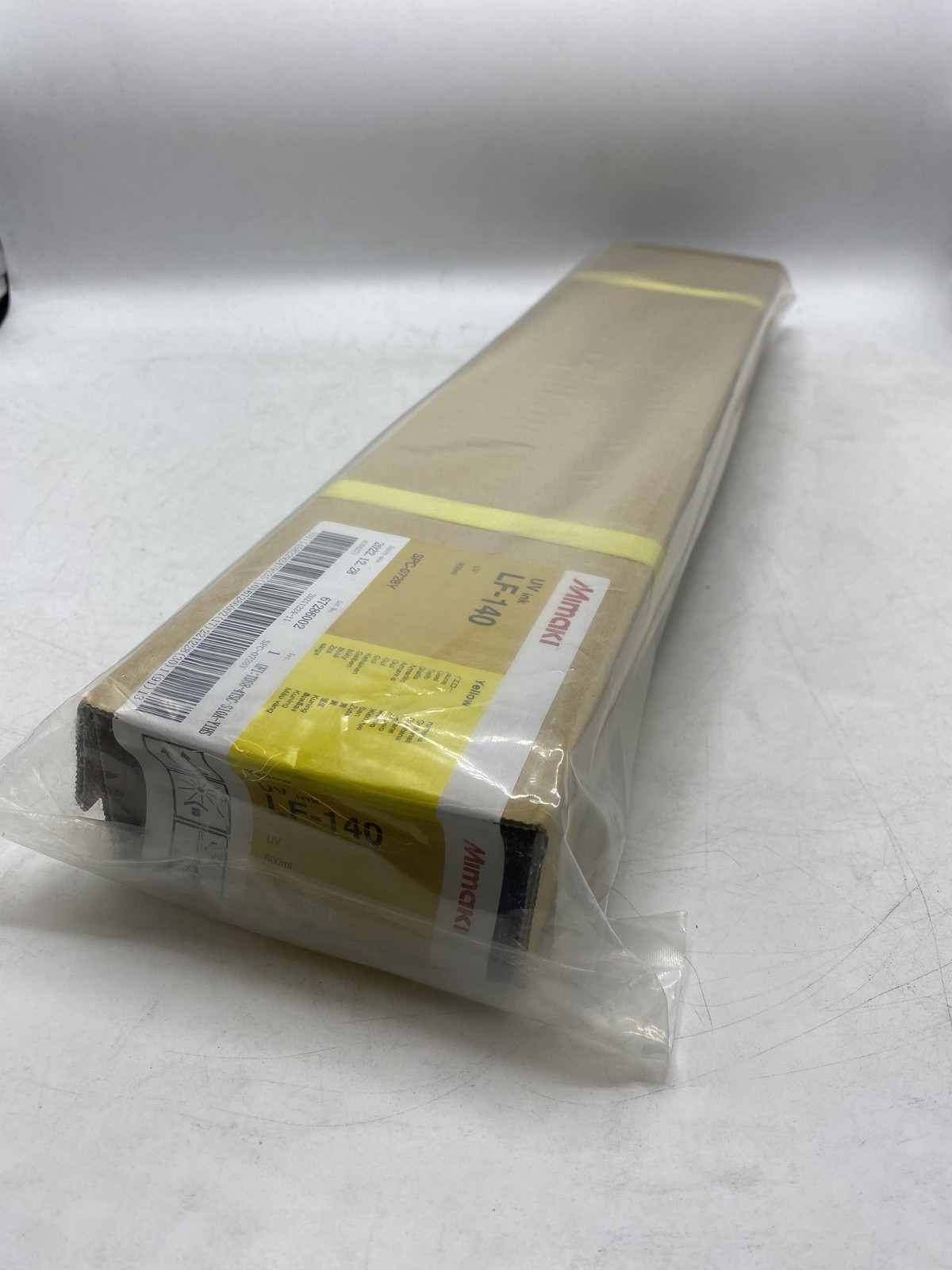 SPC0728Y OEM Mimaki LF-140 Yellow UV Flex Ink. Expired