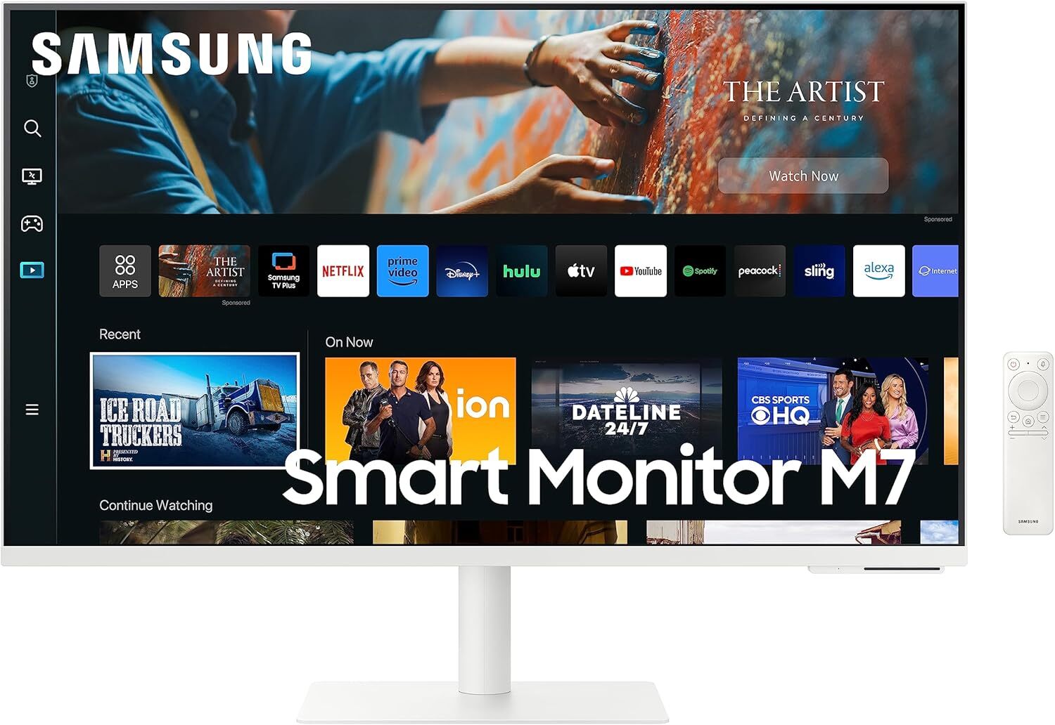 Samsung 32-Inch M70C Series UHD Smart Computer Monitor with Streaming TV