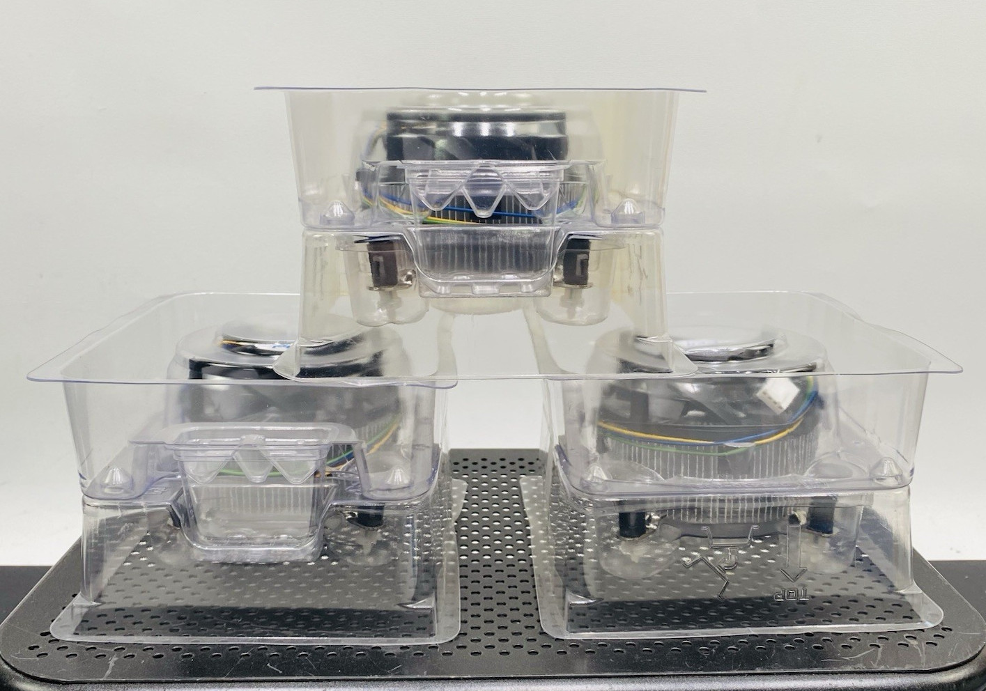 OPEN BOX - LOT OF 3 INTEL D34223-001 CPU FAN/ HEATSINK