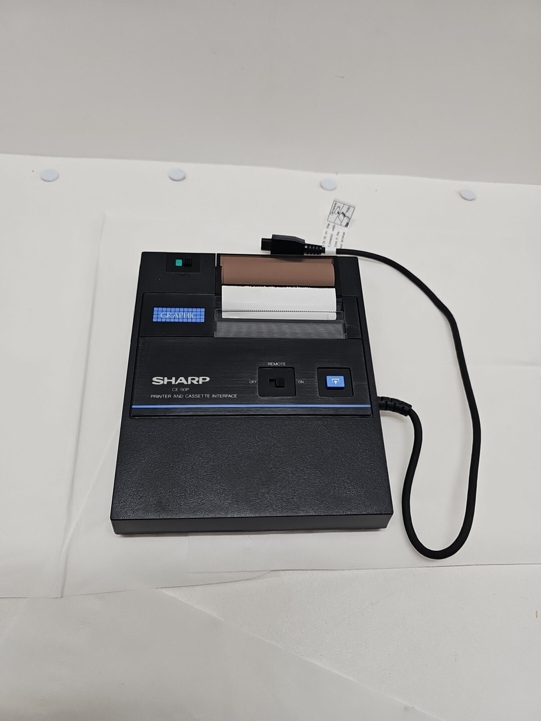 Vintage Sharp CE-50P Printer and Cassette Interface. Made In Japan(B)