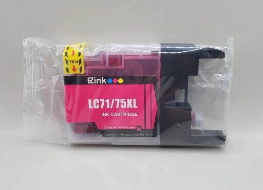 NEW E-Z Ink Cartridge Replacement Brother LC71/75XL *MAGENTA*~ Fast Shipping