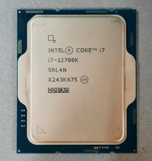 Intel Core i7-12700K SRL4N 2.70 GHz 12 Core LGA 1700 CPU Processor