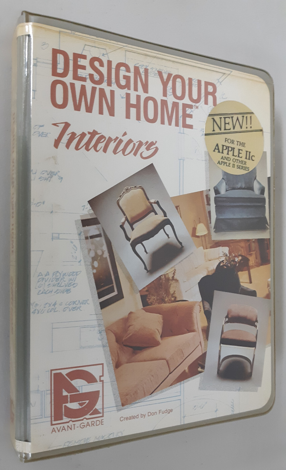 Design Your Own Home Interiors by Avant-Garde for Apple II+,IIe,IIc,IIgs 1984
