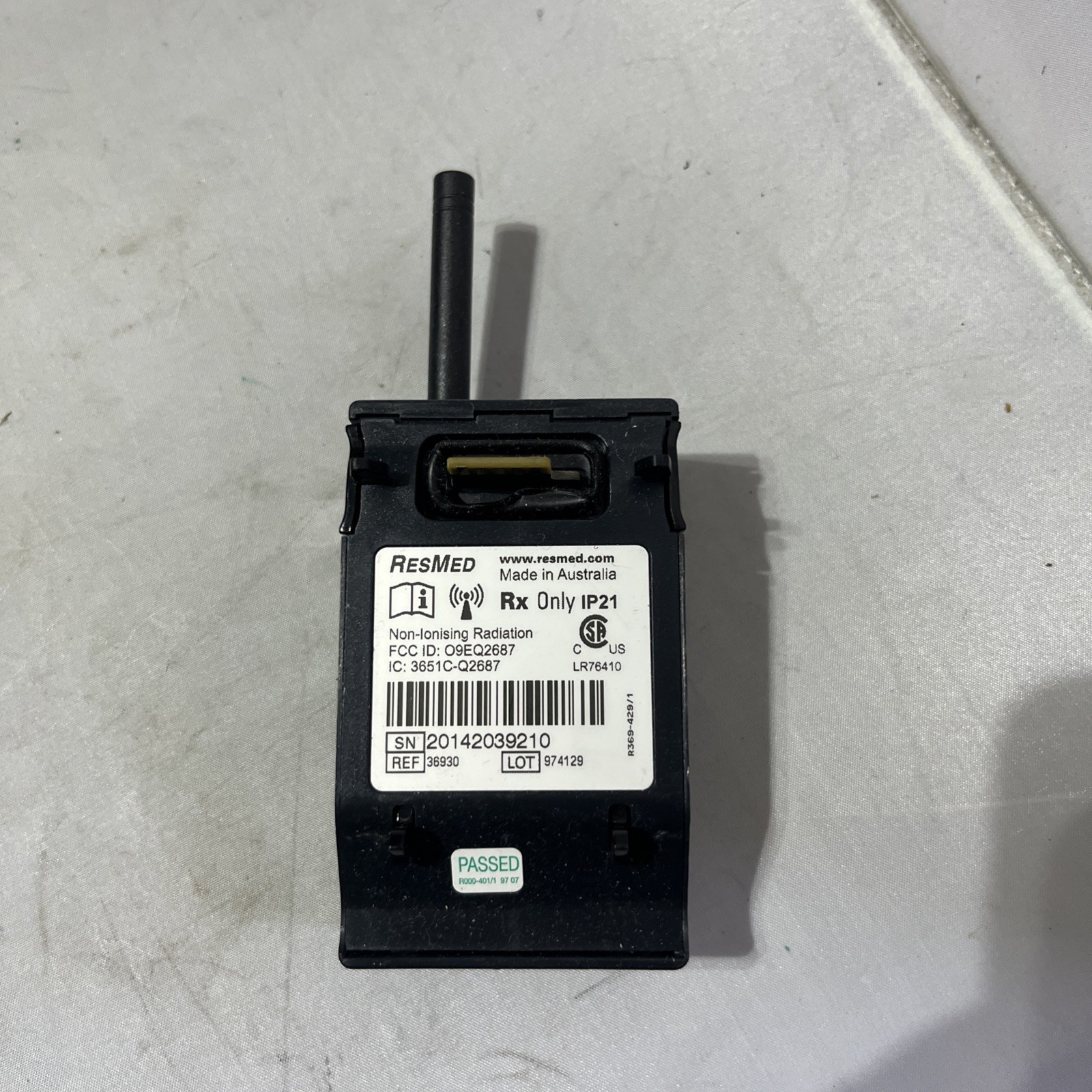 ResMed IP21 WiFi Adapter Wireless Module for ResMed S9 CPAP Machines
