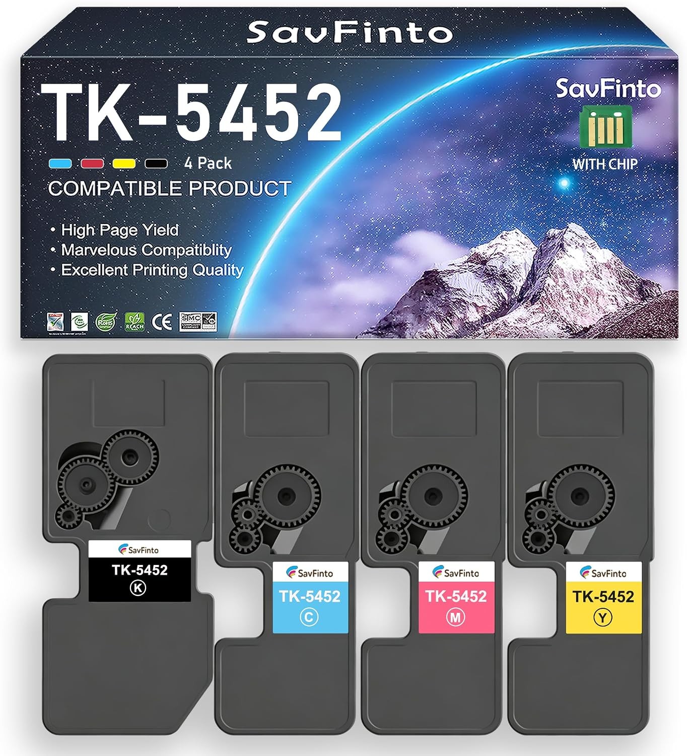 TK-5452 Toner Cartridge for Kyocera ECOSYS MA2600cwfx/PA2600cx/PA2600cwx/MA2600c