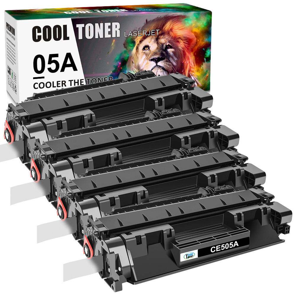 1-4PK 05A CE505A Toner Cartridge Compatible for HP LaserJet P2055D P2055DN P2050