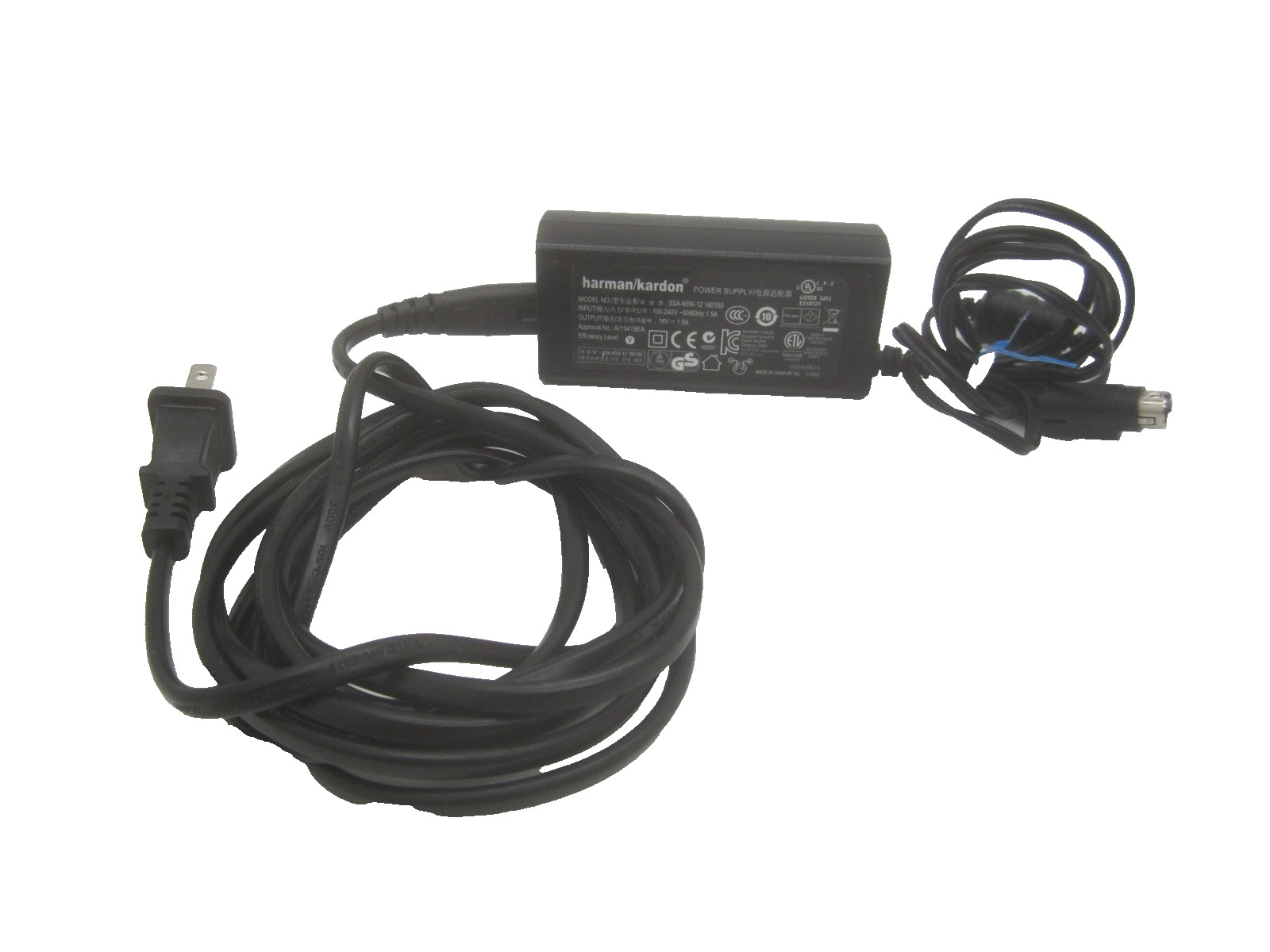 AC Adapter For Harman/Kardon SSA-60W-12 160150 SSA-60W-12160150 16V Power Supply