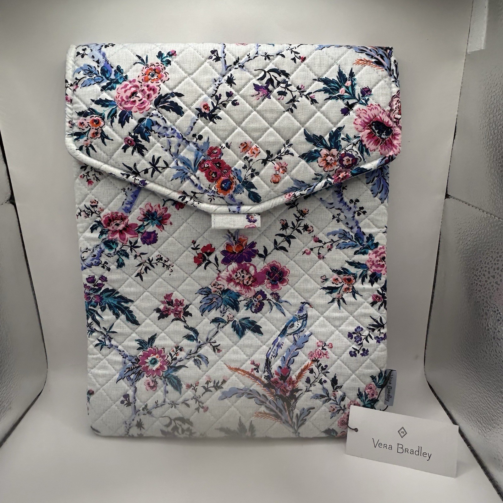 Tech Sleeve Vera Bradley Cotton  In Magnifique Floral Pattern- Tablets/EReader