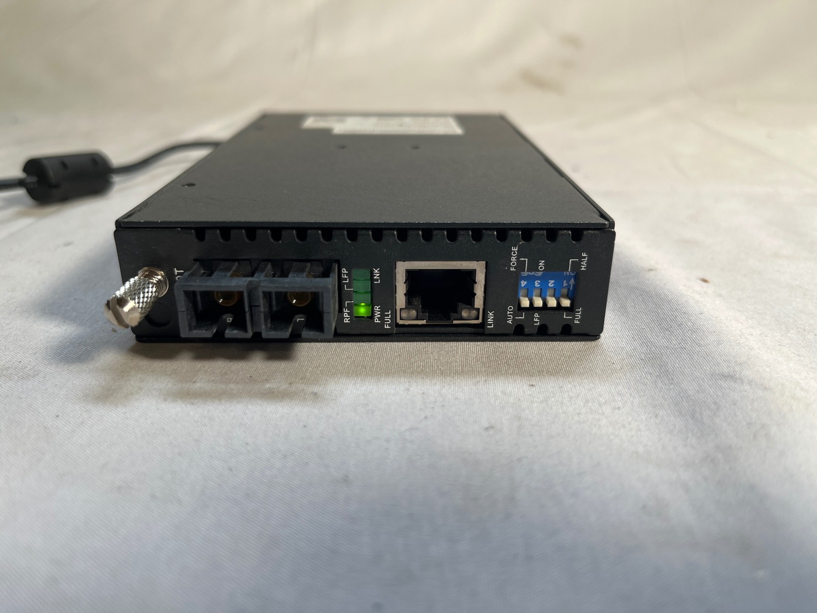StarTech ET91000SC2 Gigabit Fiber Media Converter SC 550m Black