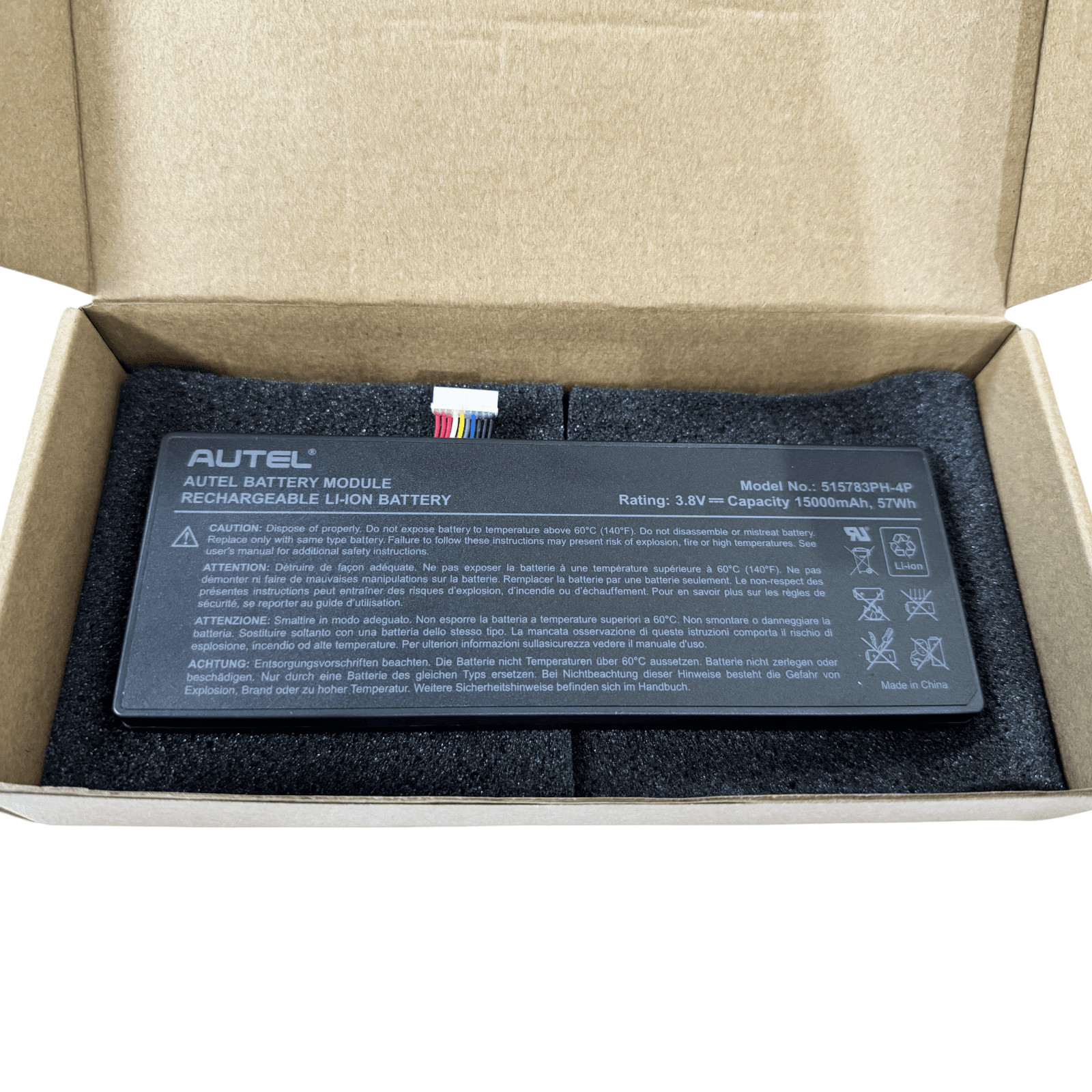 515783PH-4P 15000mAh   Battery for AUTEL MaxiCOM MK908 MK908P MaxiSys Pro