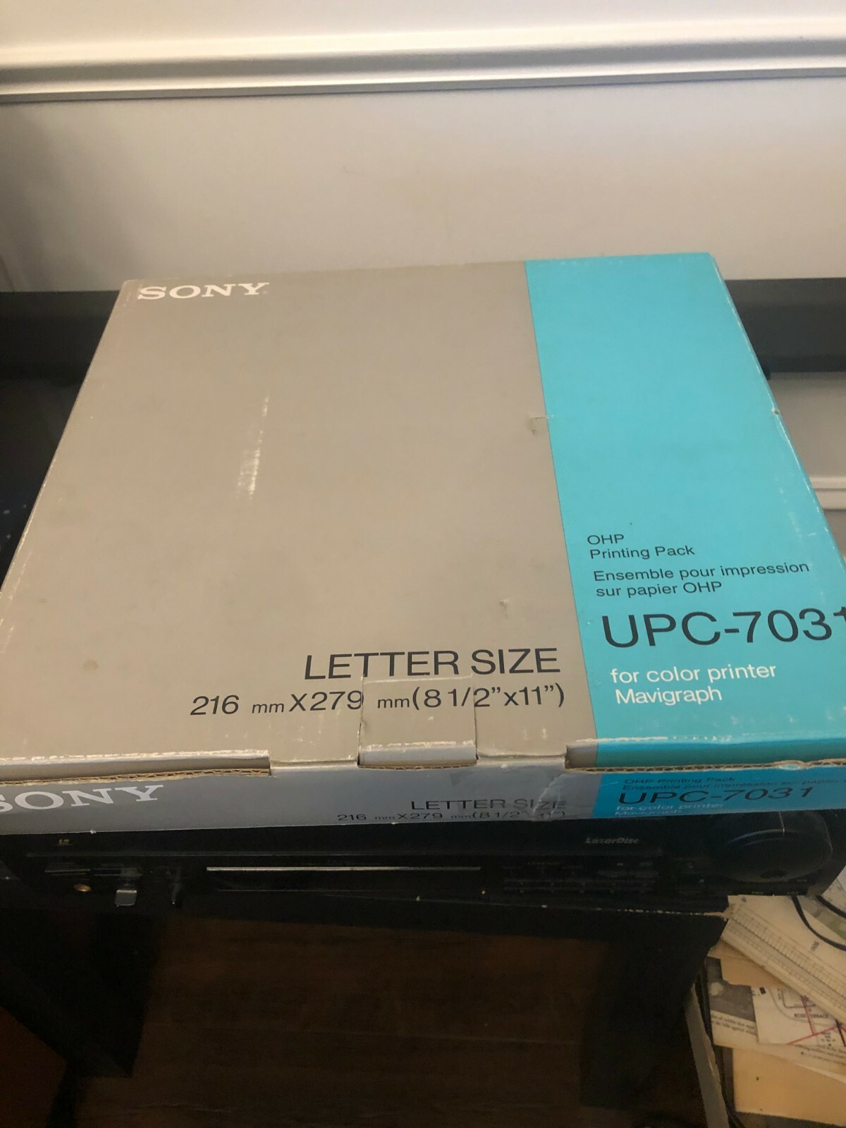 NEW Sony Letter UPC-7031 OHP Printing Pack 100 Prints