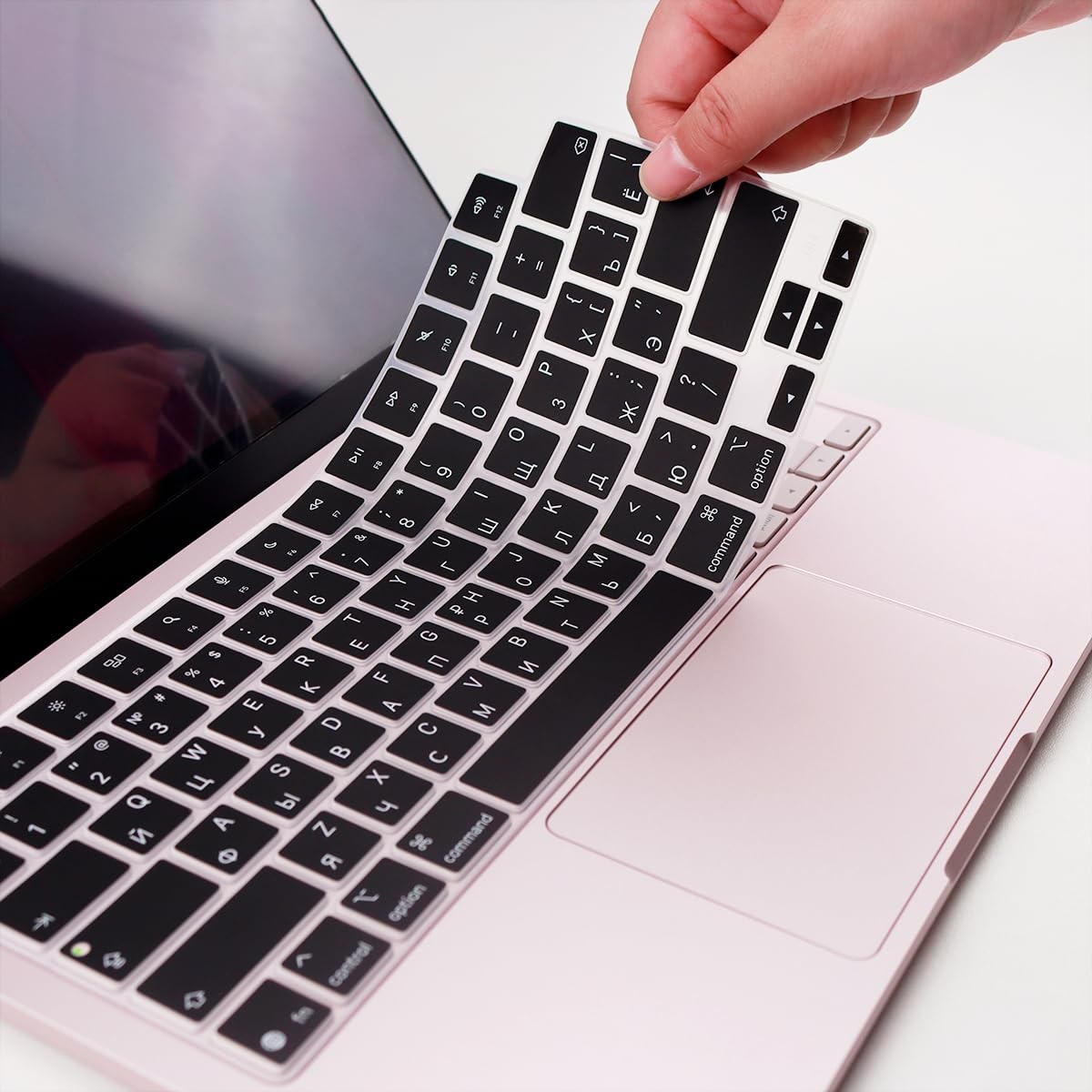 Russian Keyboard Cover for MacBook Neo 13" A18 A3404 with Touch
