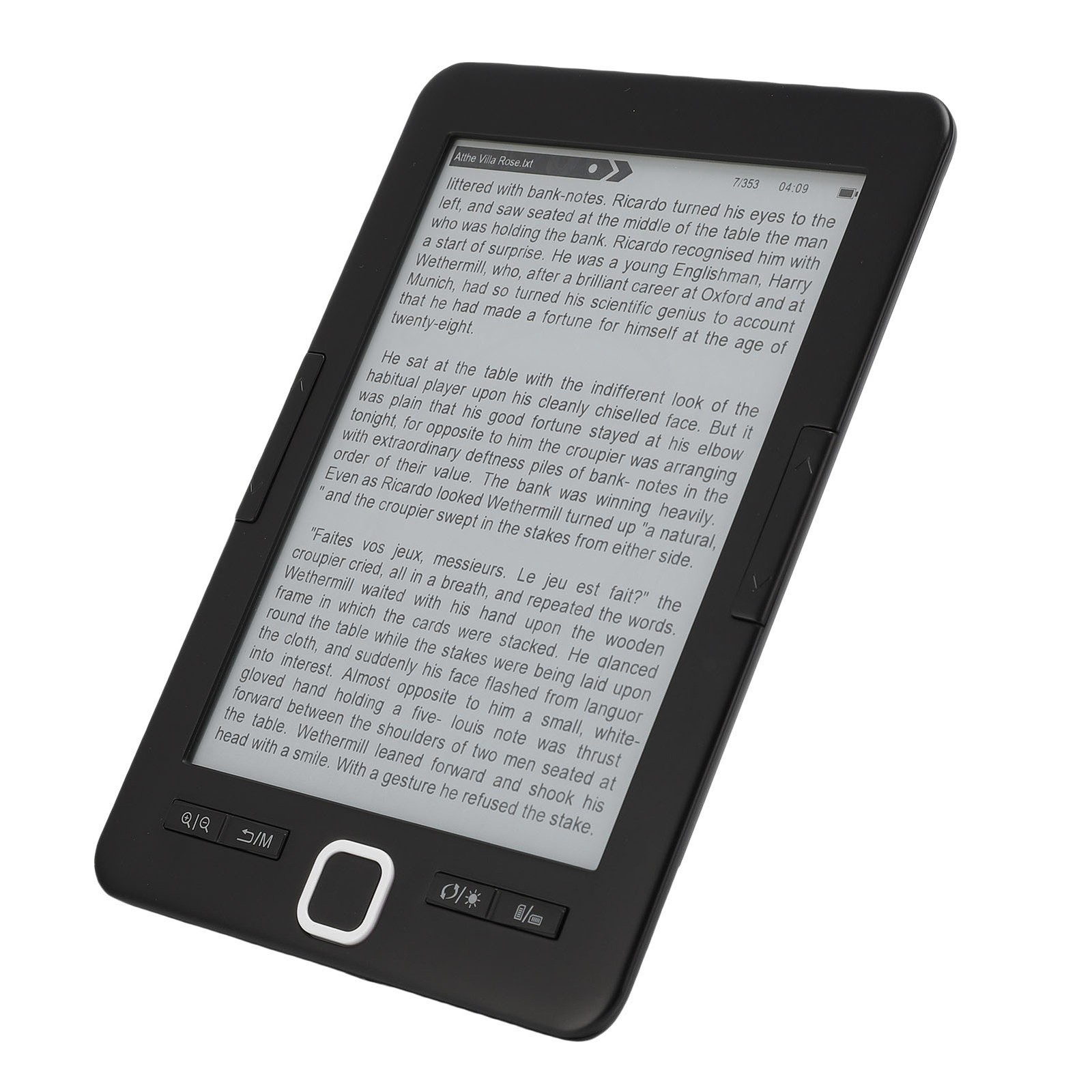 Portable Ebook Reader Compact Eye-Friendly Design For Relaxing Home Use For