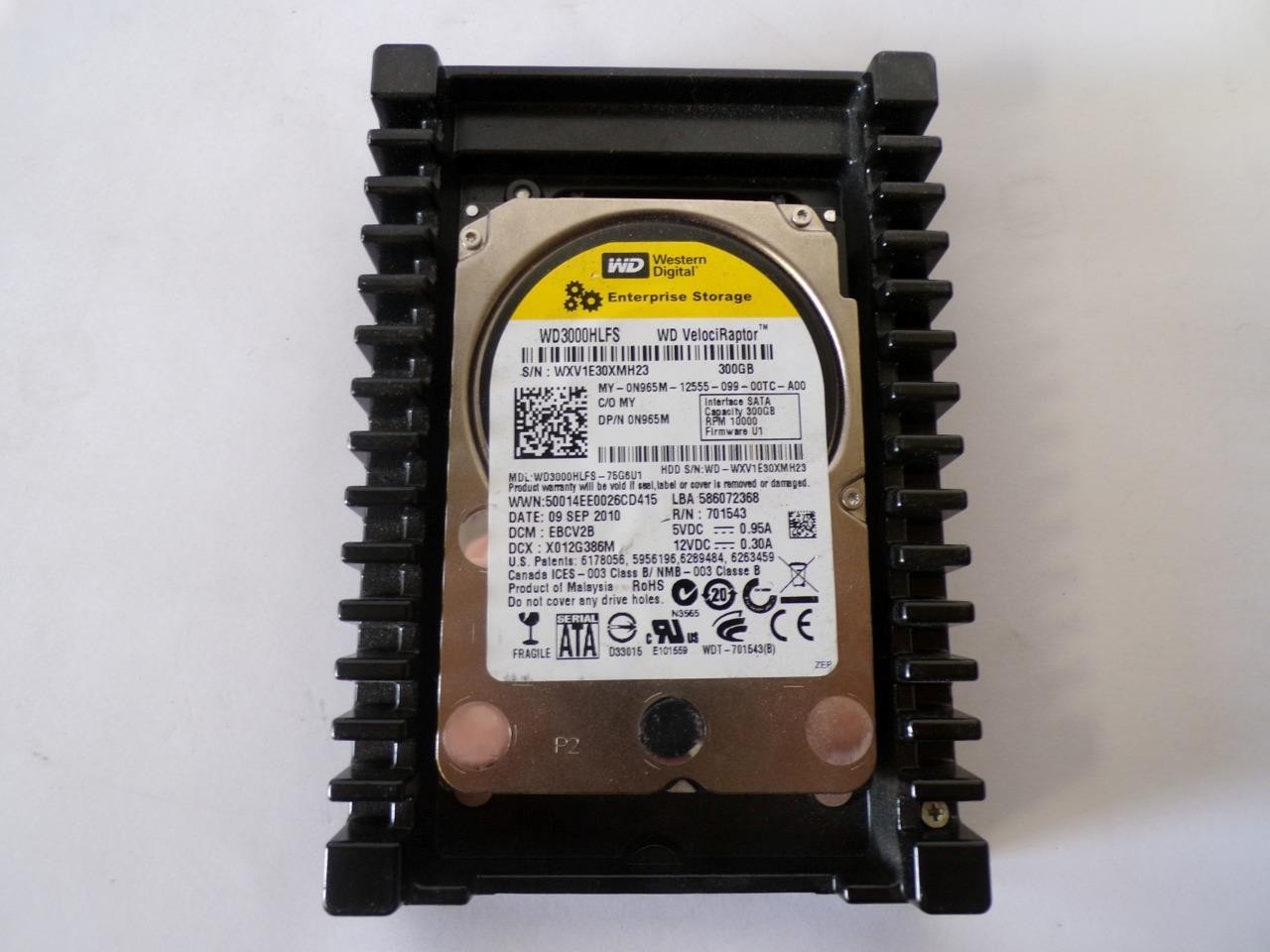 WD Western Digital Enterprise Storage WD3000HLFS-01G6U4 300GB 2.5'' Hard Drive