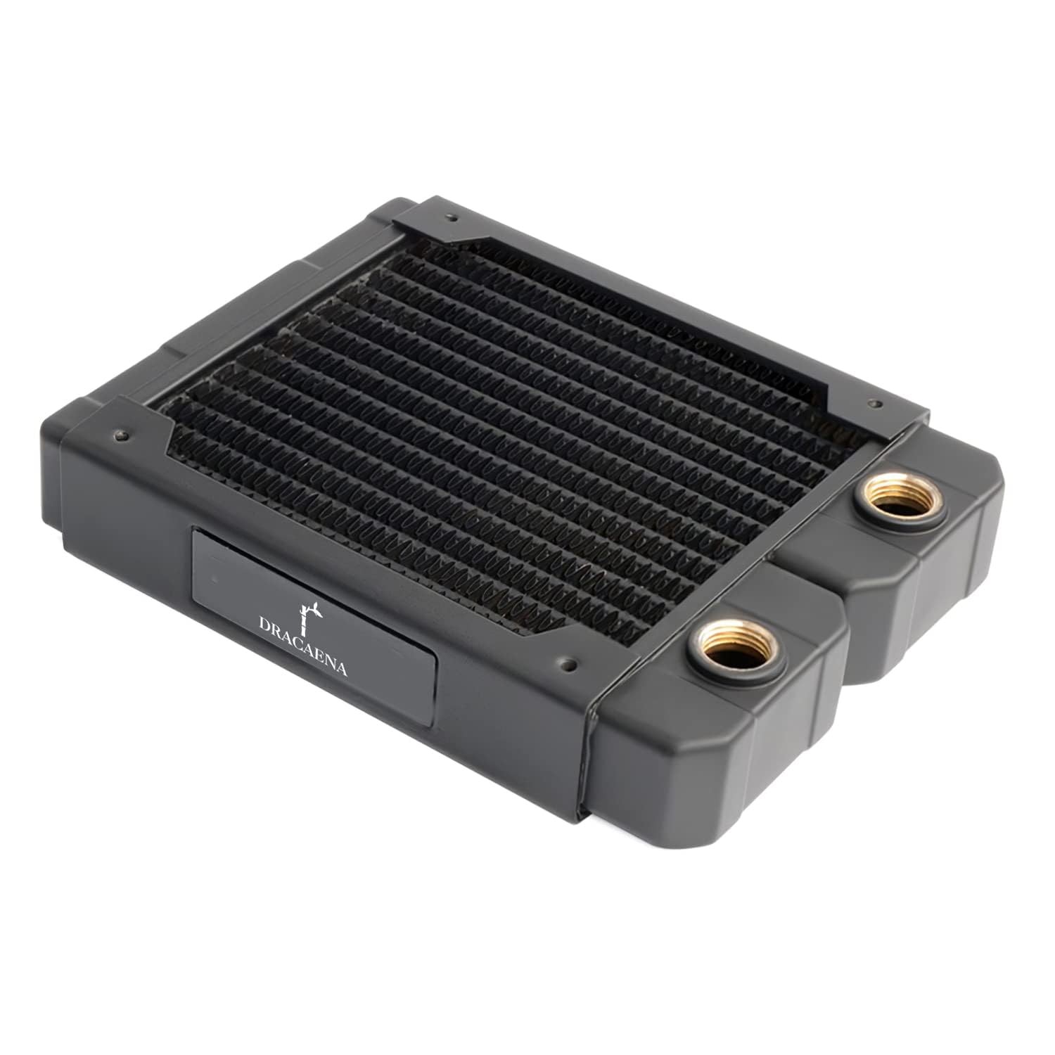 Dracaena 120mm - 28mm/11inch Thick Computer Radiator, 14 Tubes Copper Water Cool