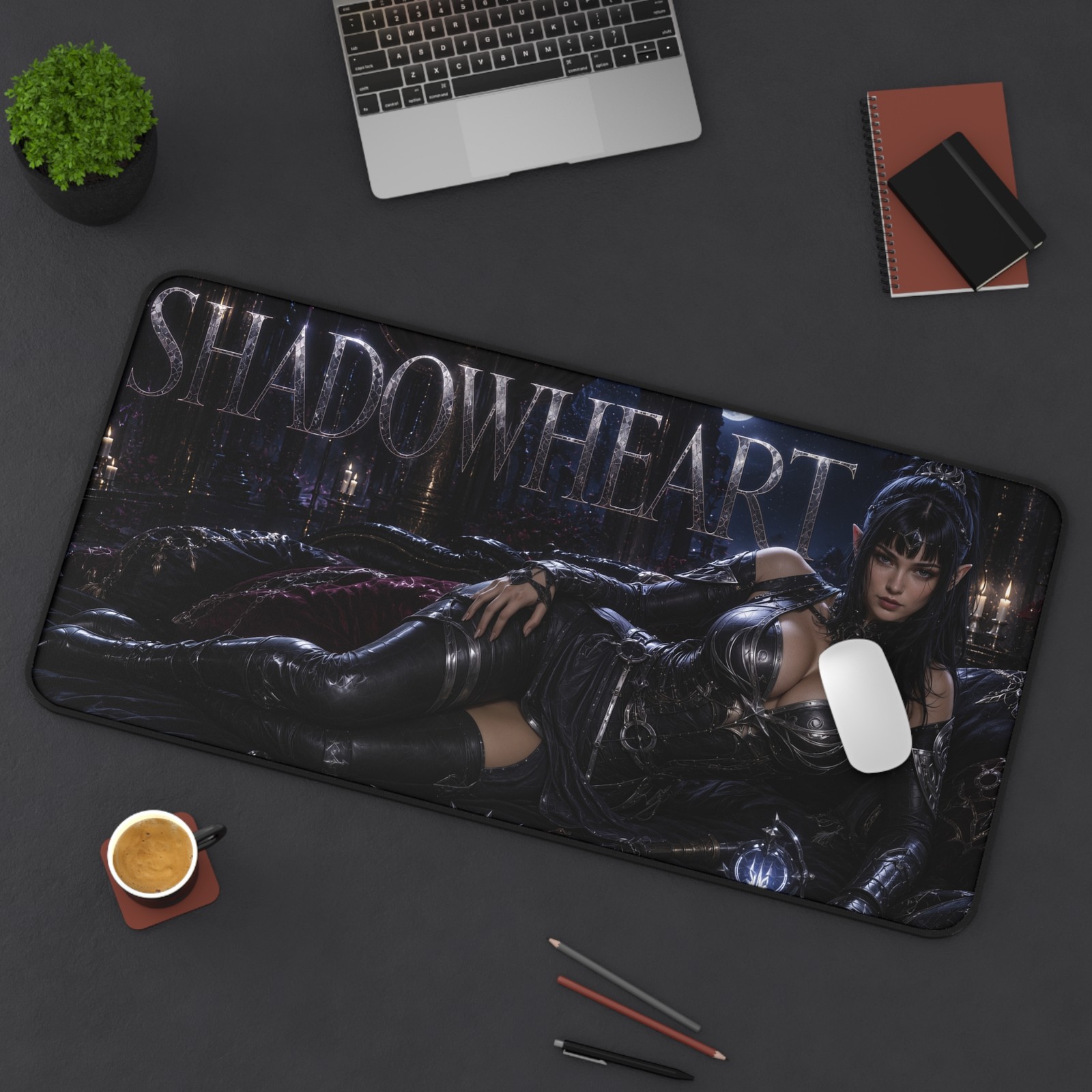 Baldur’s Gate Shadowheart Mouse Pad, Extended XXL Gaming Desk Mat