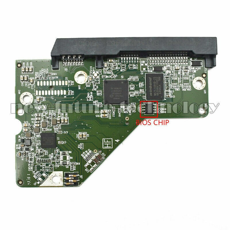 HDD PCB Digital  Logic Controller Board Number: 2060-800039-001 REV P1 HDD PCB