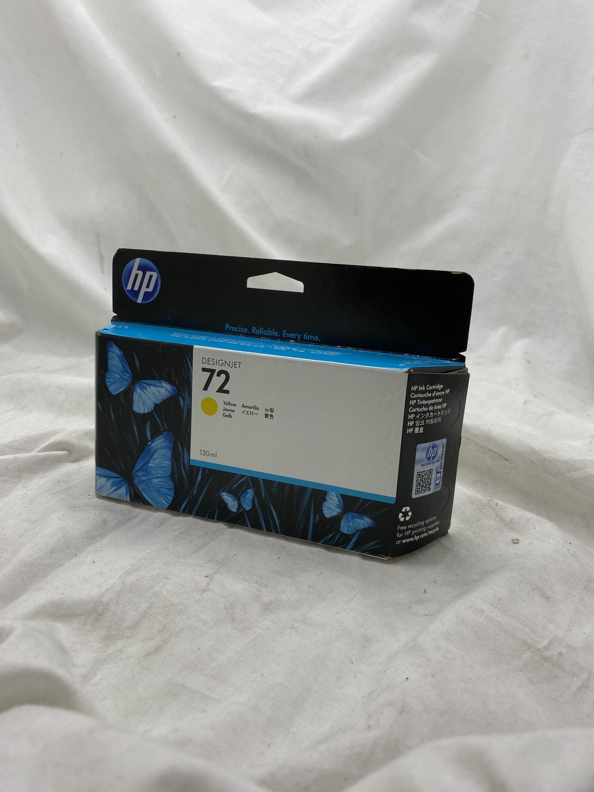 C9373A #72 OEM HP High Yield Yellow Ink. Expired
