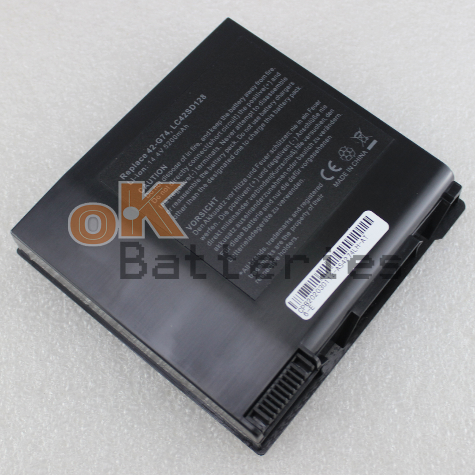 New 8 Cell Laptop Battery for ASUS A42-G74 G74SX G74SW G74JH G74J G74S G74SX-XA1
