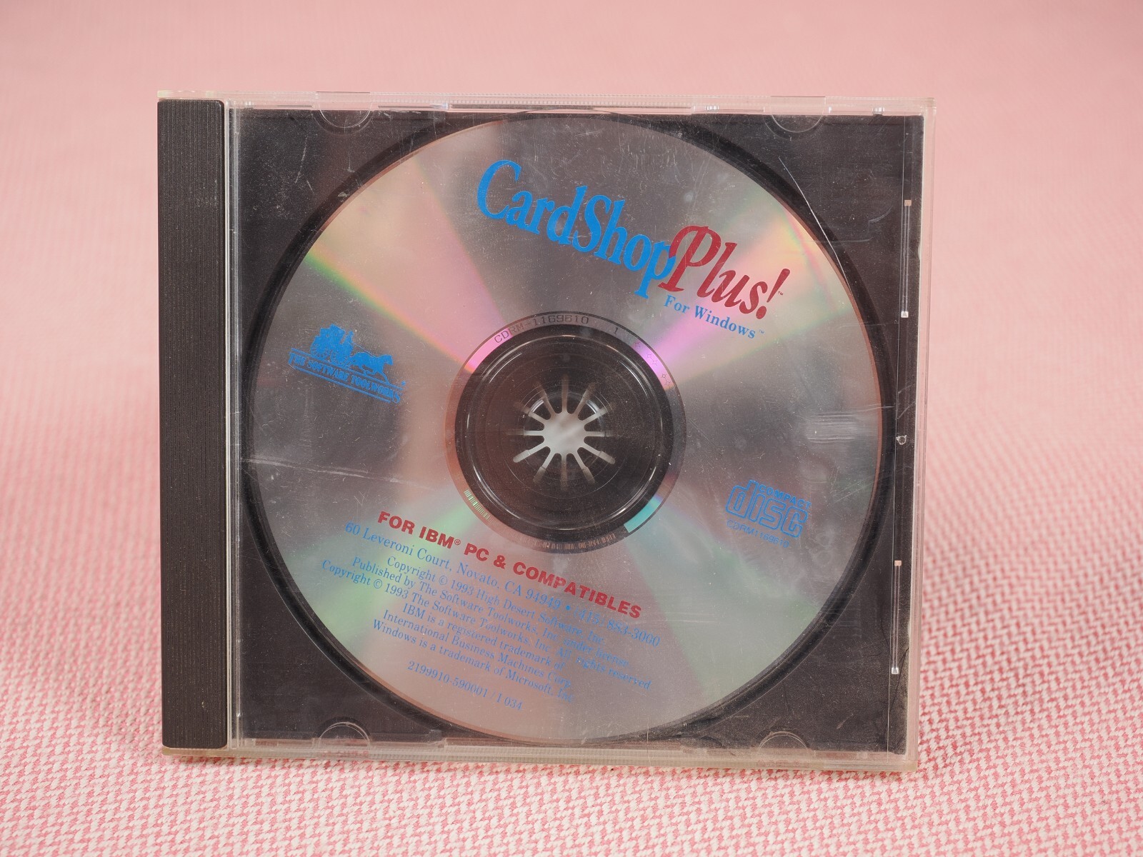 Card Shop Plus for Windows Video Games CD-ROM 1993