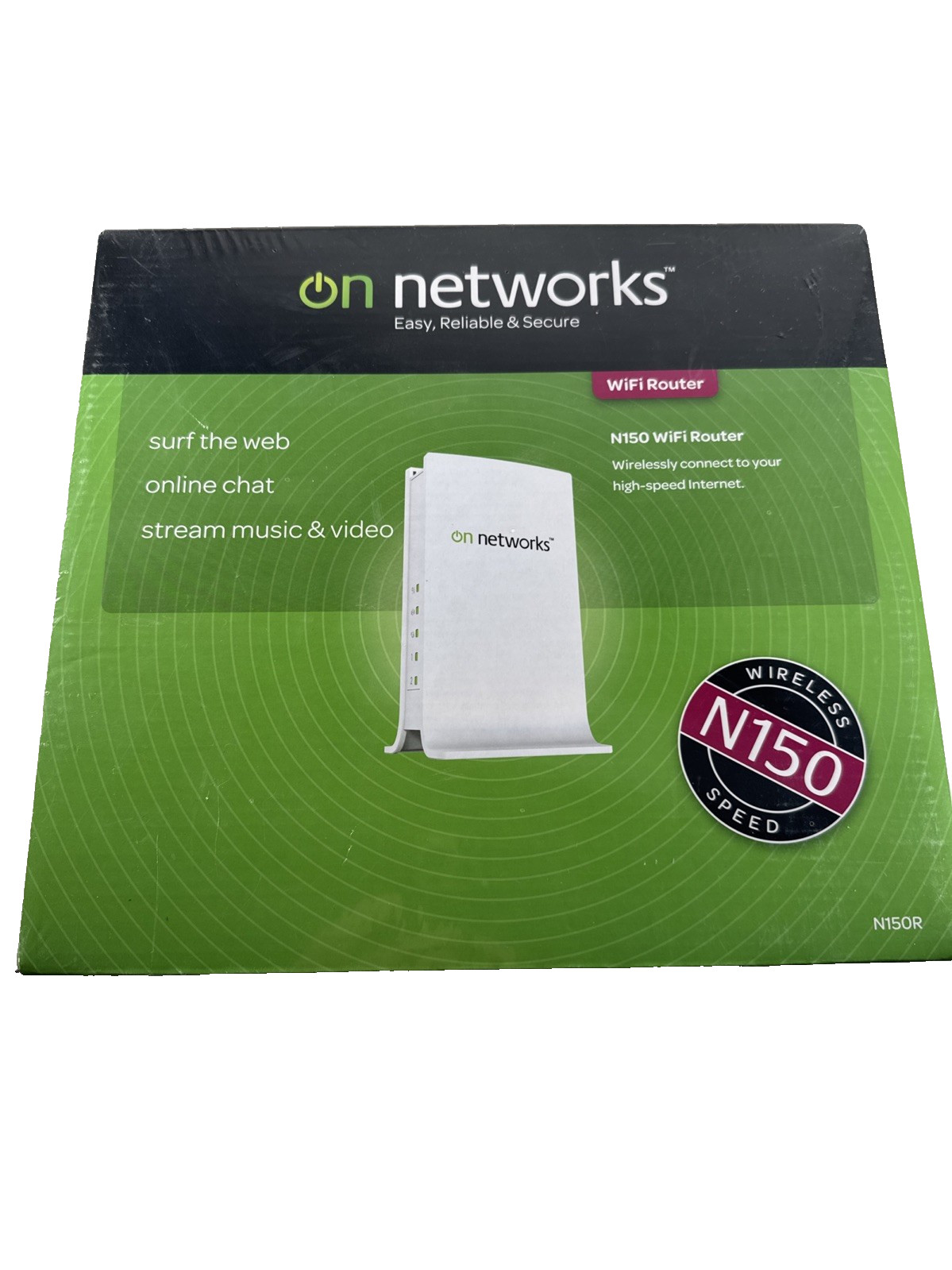 NEW SEALED ON Networks N150 WiFi Wireless Router