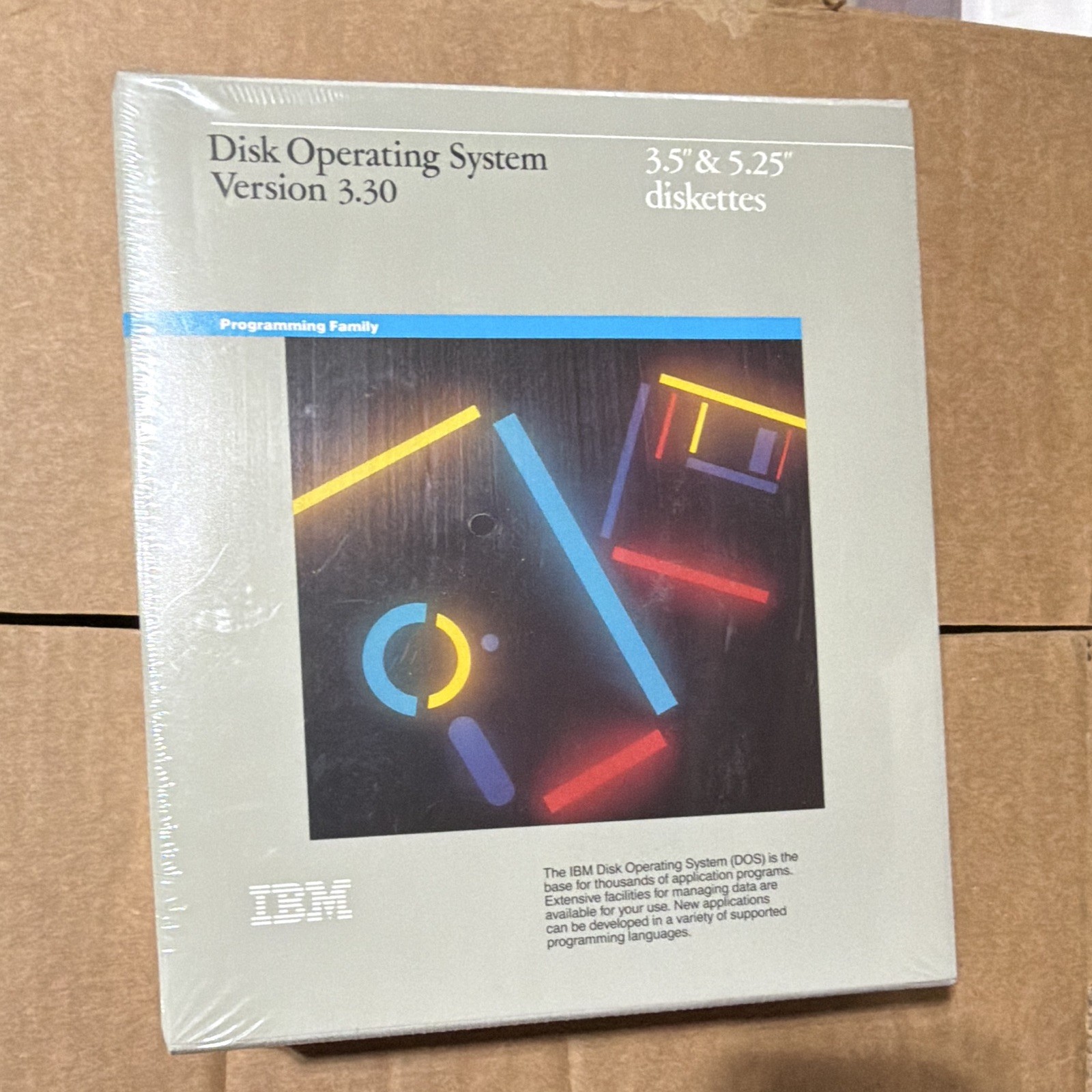 IBM DOS 3.30 Disk Operating System 3.5" & 5.25" Floppy Diskettes