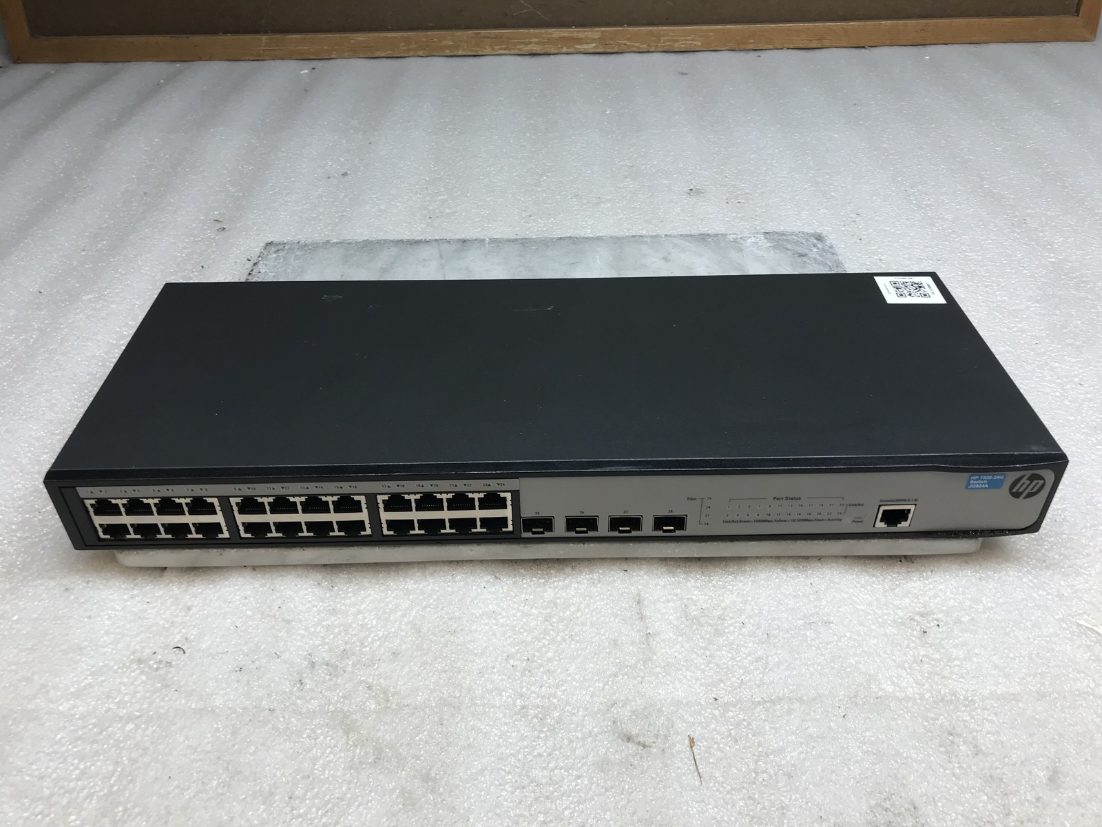 HP 1920-24G-POE JG926A ETHERNET NETWORKING SWITCH WITH POWER CABLES