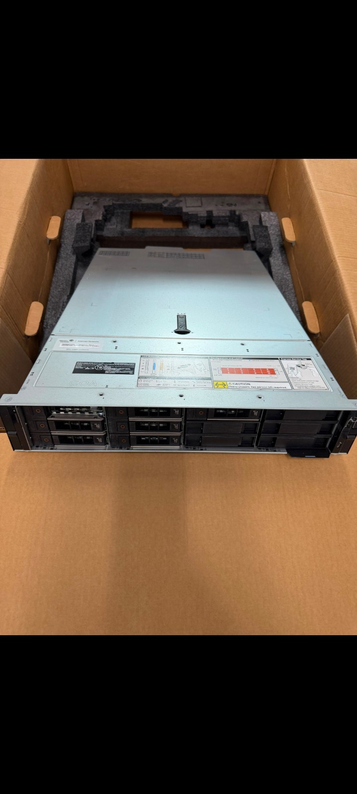 NEW - Dell PowerEdge R750 NVR 96TB RAID 5 Xeon 4310