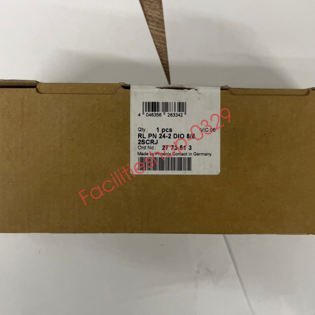 1PCS Phoenix 2773513  I/O Module RL PN 24-2 DIO 8/8 2SCRJ DHL/FedEx