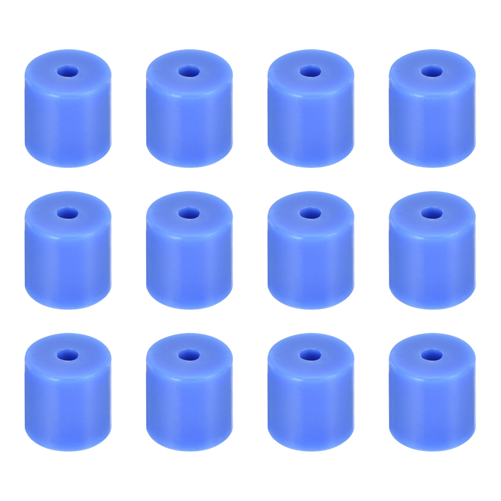 12Pcs Silicone Bed Mounts Leveling Column Silicone Buffer 16mm Blue