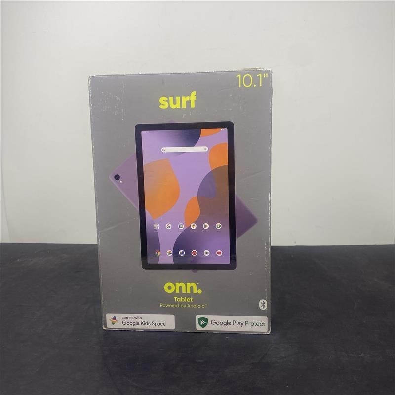 Onn. 10.1" Tablet (2024 Model) 32GB 3GB RAM Android 14 Lavender Color