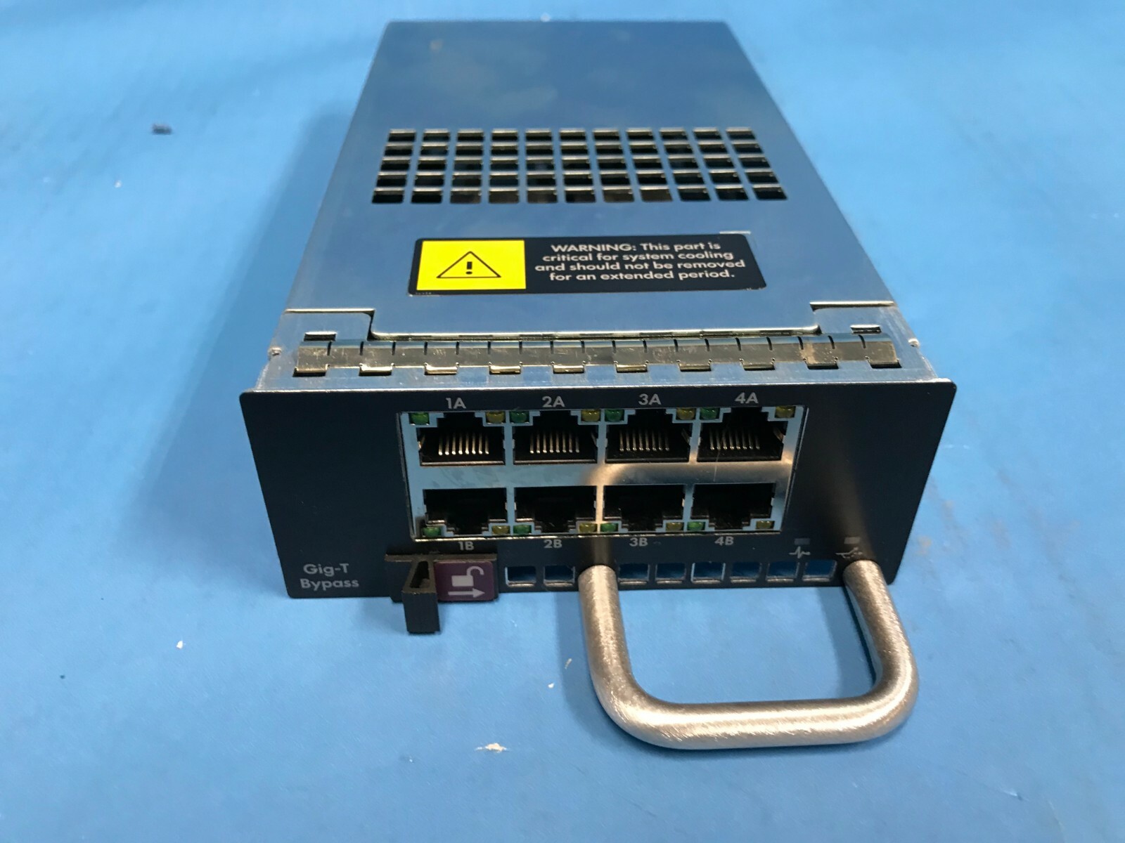 HPe JC877A NX IPS 4 Segment GIG-T Bypass Module