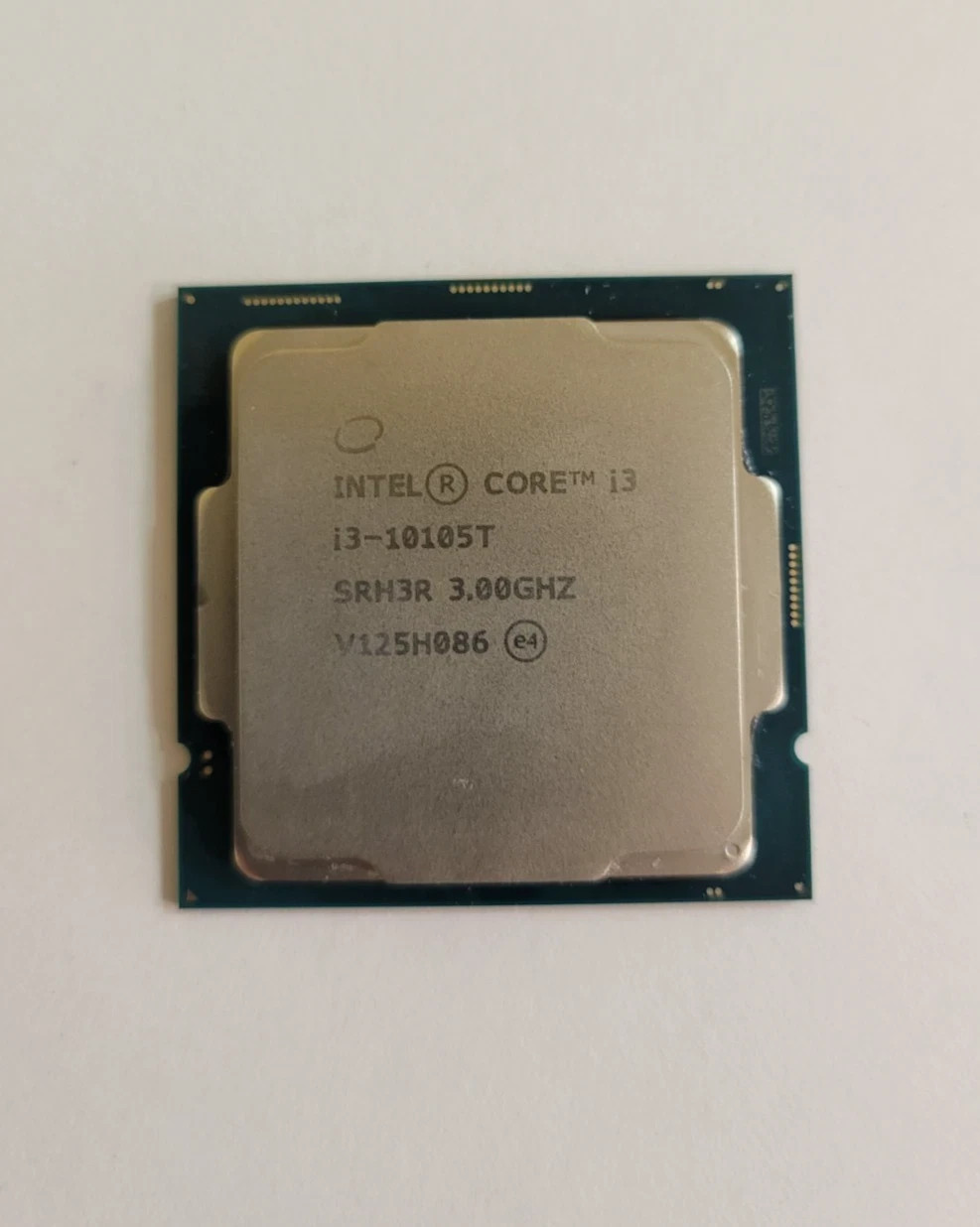 Intel Core i3-10105T 3.00GHz 4-Core 8-Thread 6MB LGA1200 Desktop CPU SRH3R
