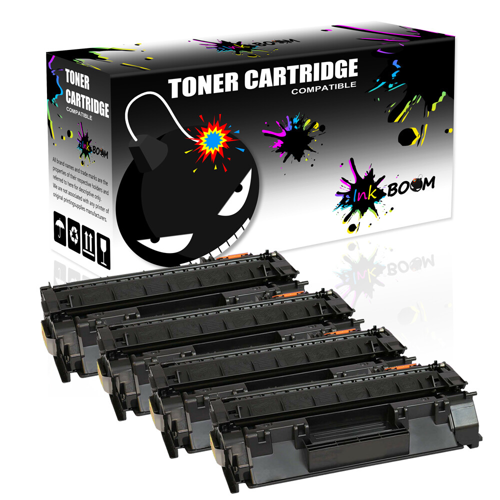 4 Black Toner Cartridges replace for HP Q5949A 49A LaserJet MFP 3392 1320TN