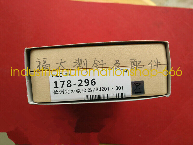 1PC NEW Mitutoyo 178-296 Surface Roughness Tester SJ-201/SJ-301 Via DHL or FedEX